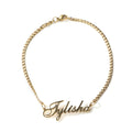 Miracle name anklet