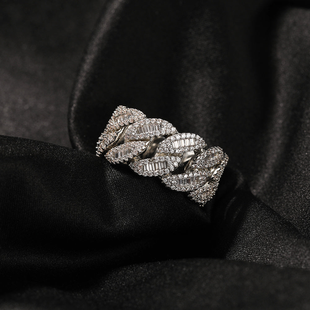 Tumbao cuban link ring