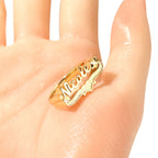 Leilani Custom Name Ring