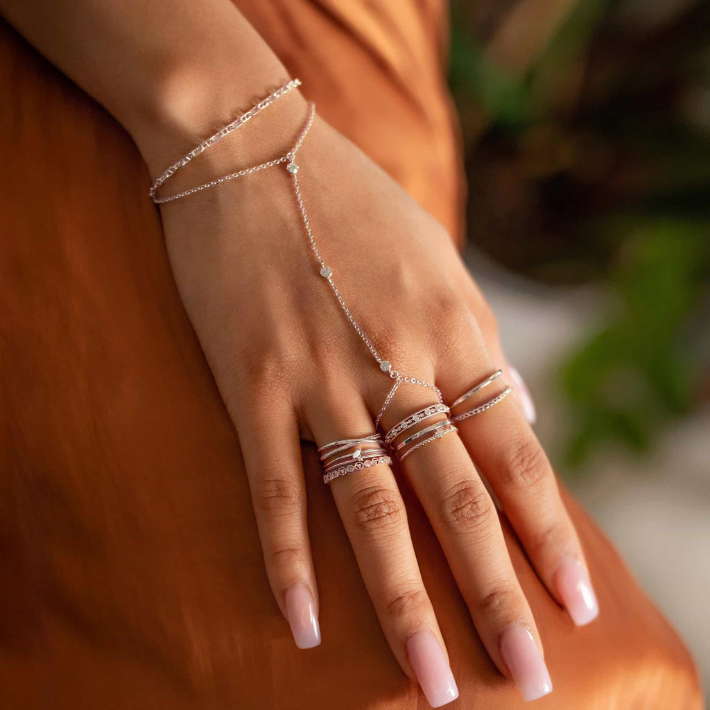 Elara Drop Chain Bracelet