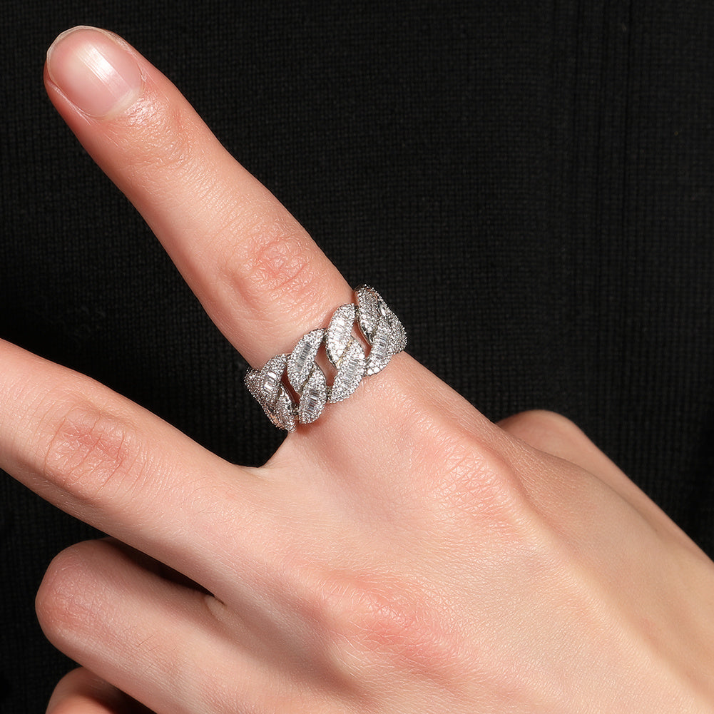 Tumbao cuban link ring
