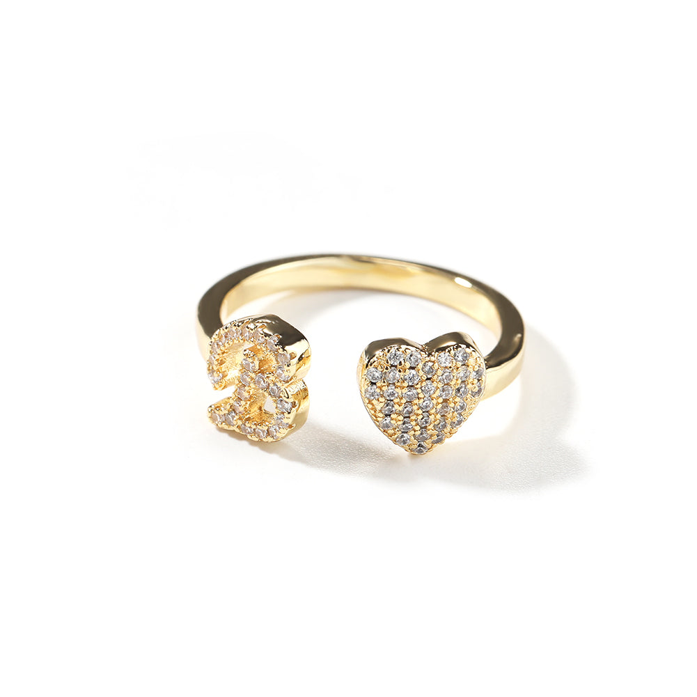 All My Heart initial ring