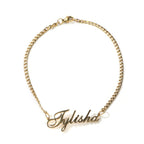 Miracle name anklet