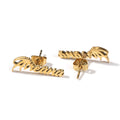 Icon Name earrings