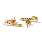 Icon Name earrings