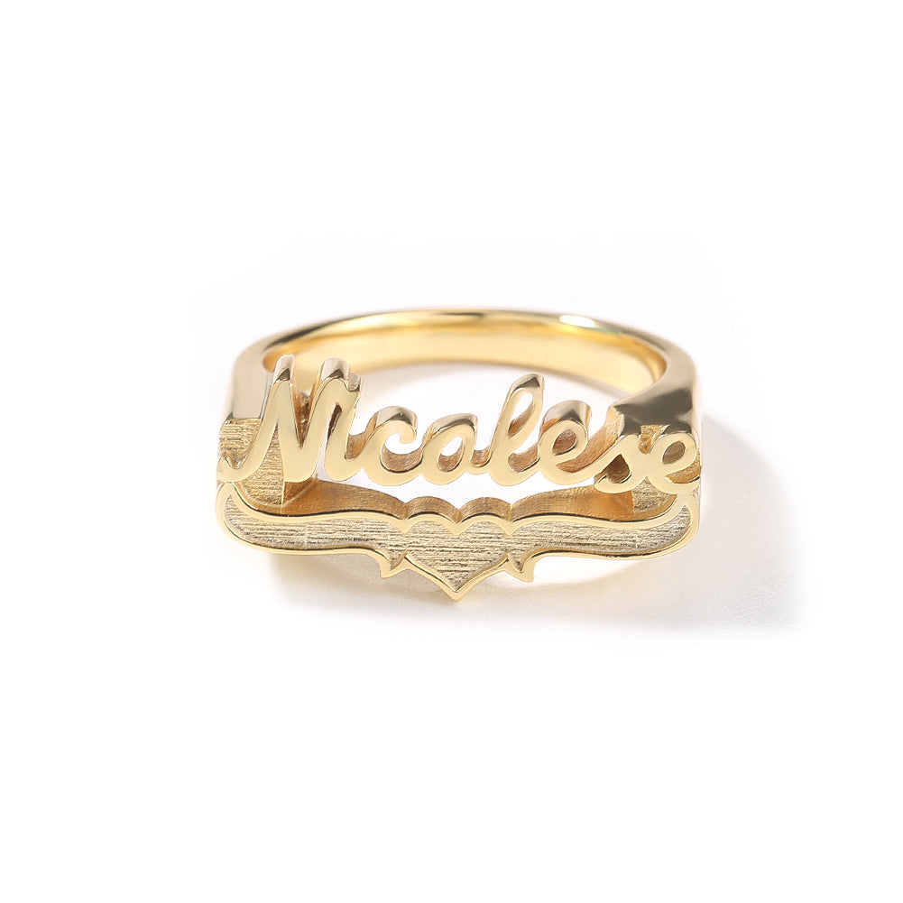 Leilani Custom Name Ring